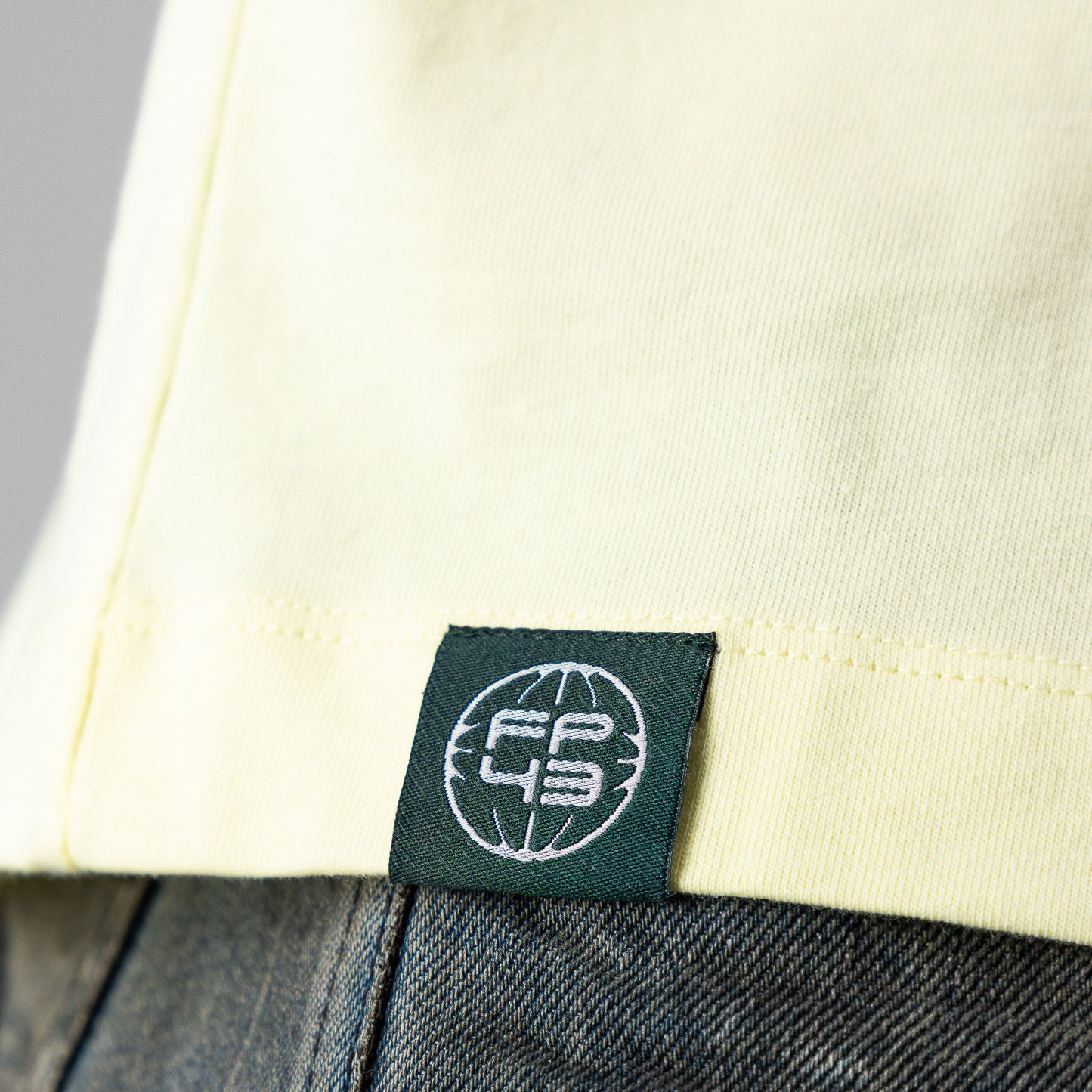 L1F3 Tee  - Light Yellow