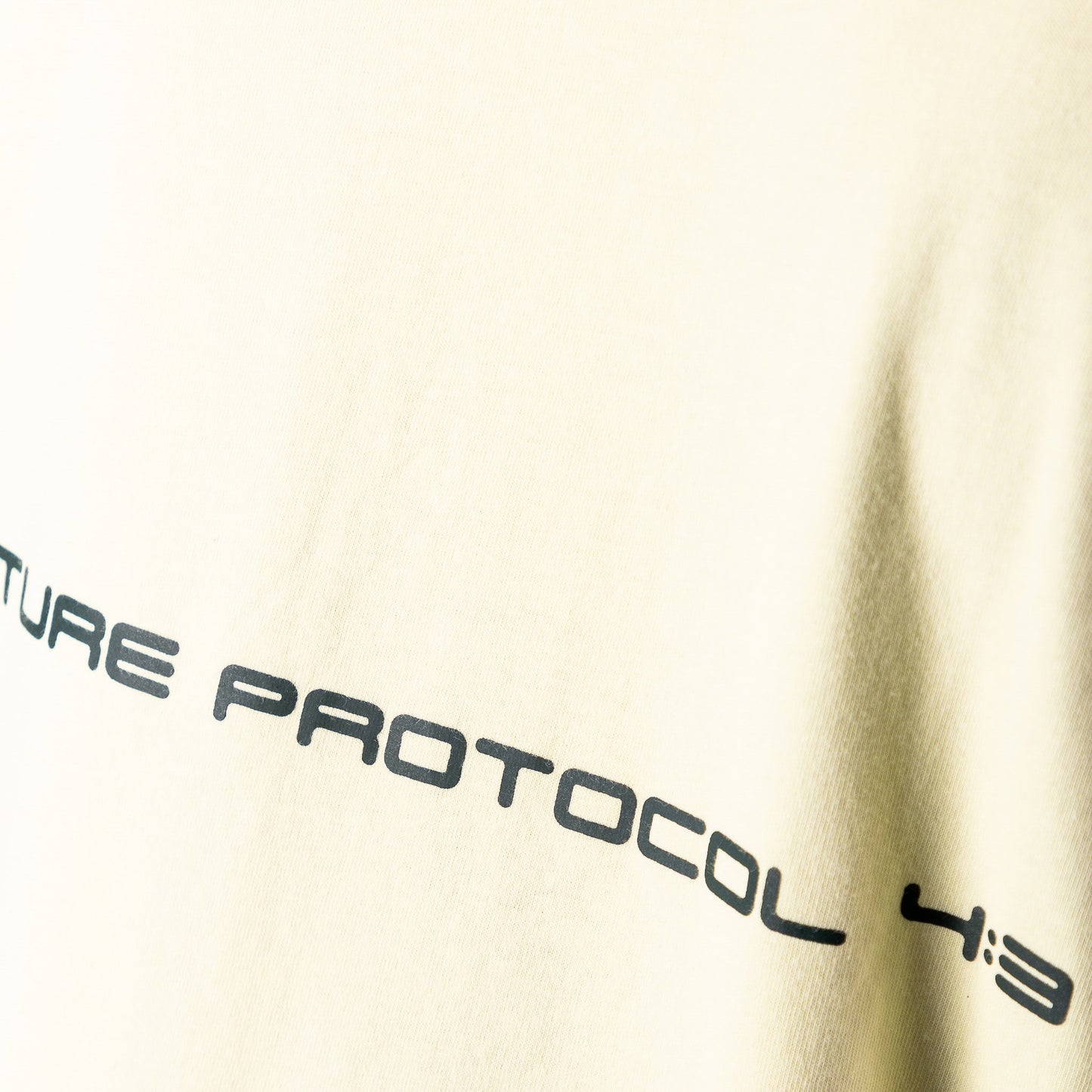 L1F3 Tee  - Light Yellow