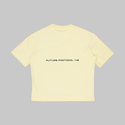 L1F3 Tee  - Light Yellow