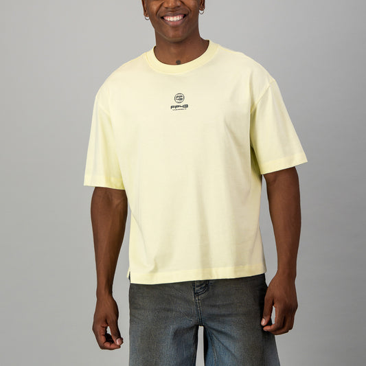 L1F3 Tee  - Light Yellow