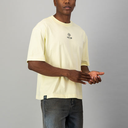 L1F3 Tee  - Light Yellow