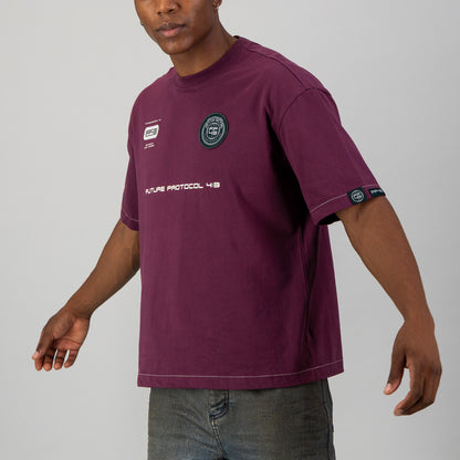 L1NK Tee  - Berry