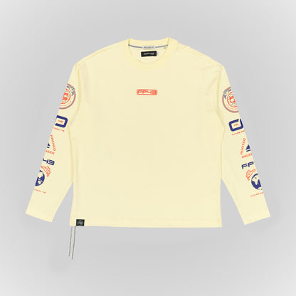3RR0R Top  - Light Yellow
