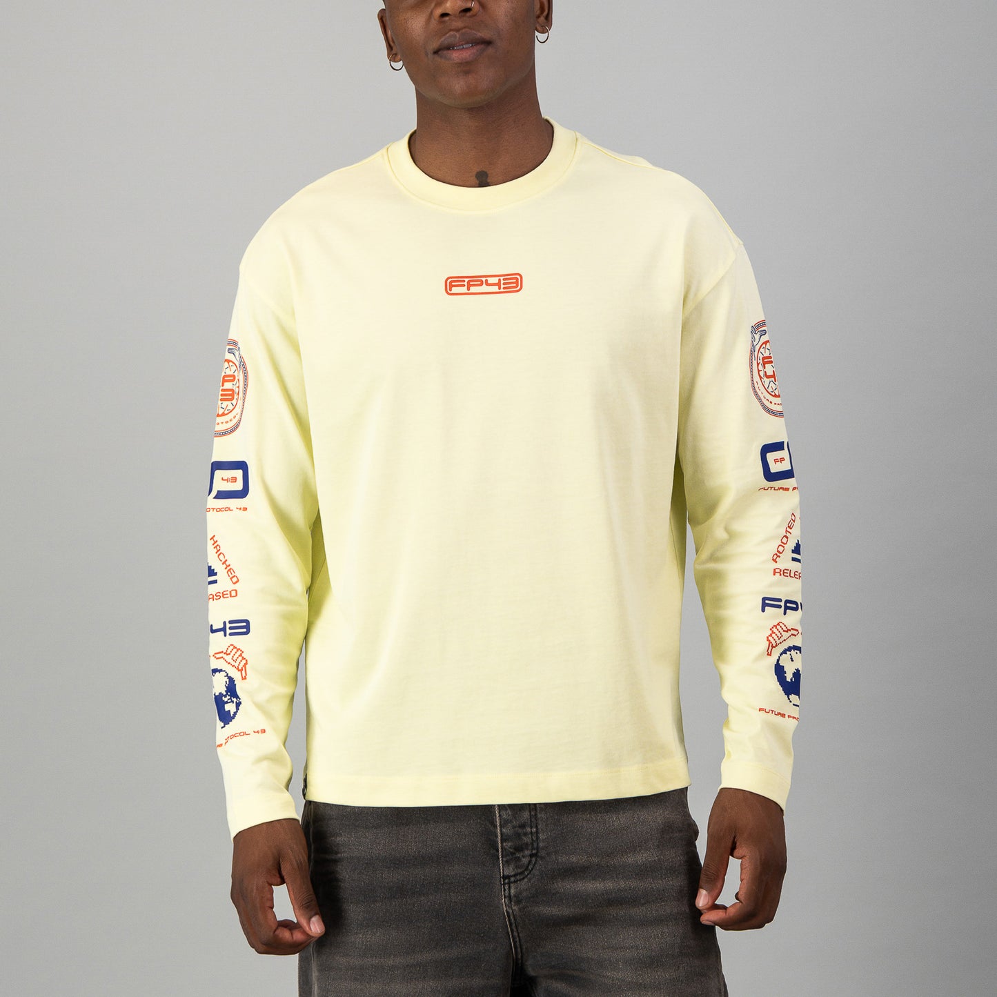 3RR0R Top  - Light Yellow