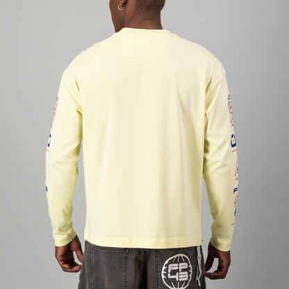 3RR0R Top  - Light Yellow