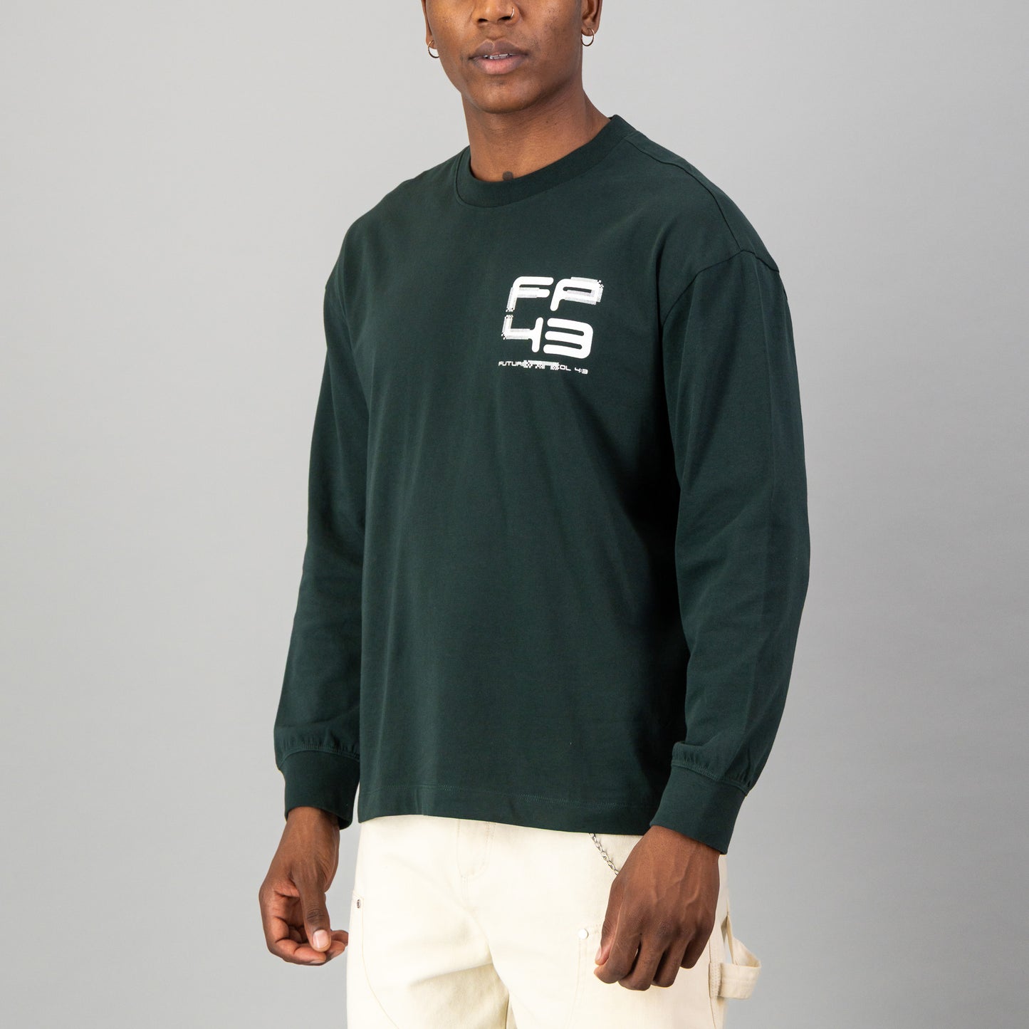 C0D3X Top  - Dark Green