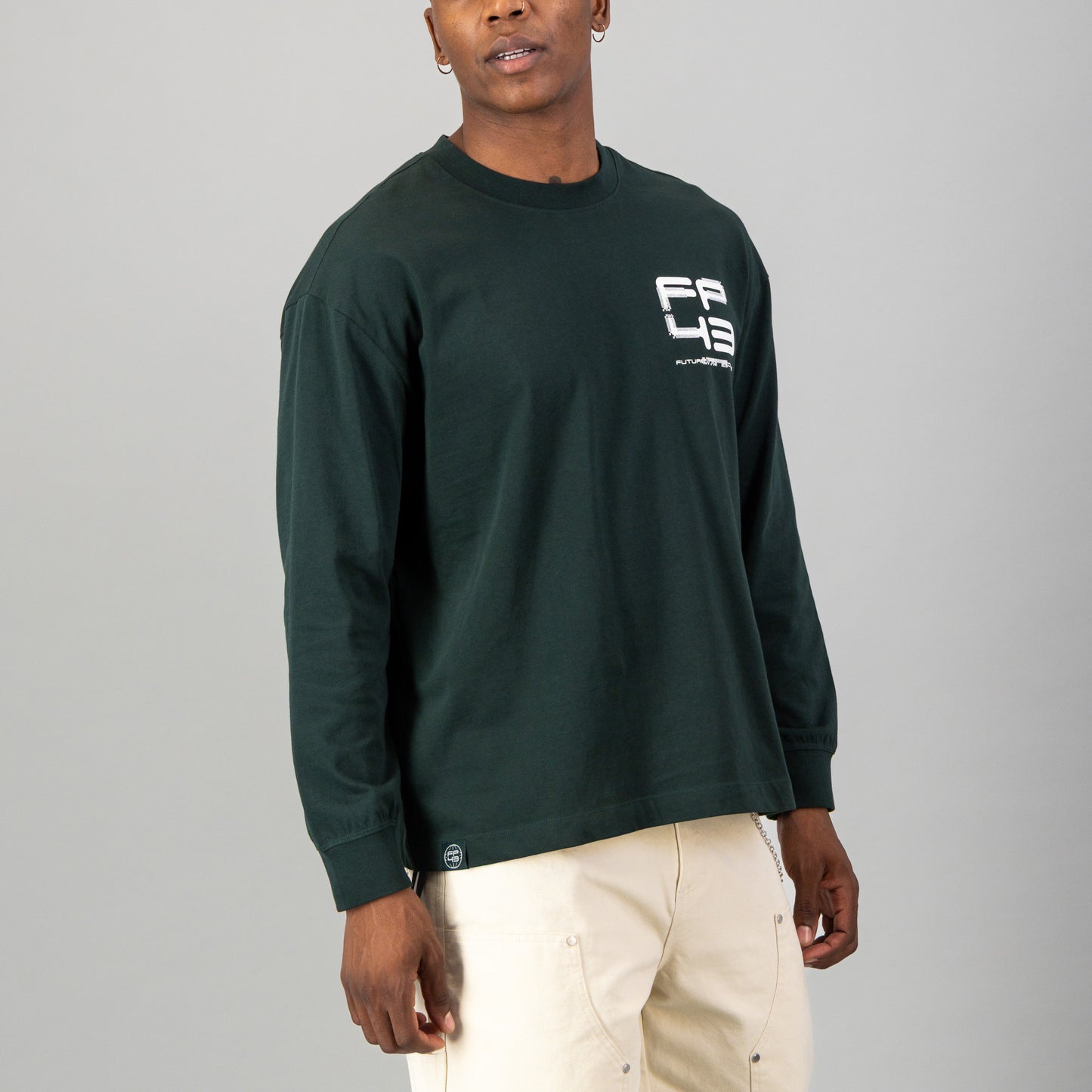 C0D3X Top  - Dark Green