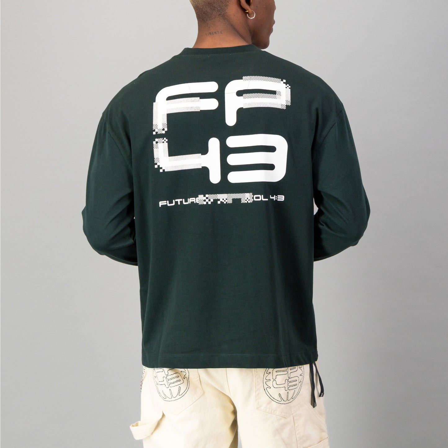 C0D3X Top  - Dark Green