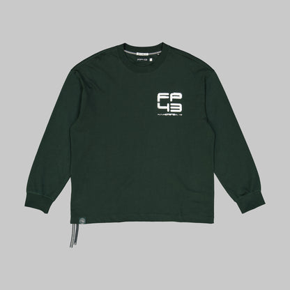 C0D3X Top  - Dark Green