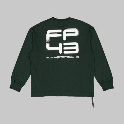 C0D3X Top  - Dark Green