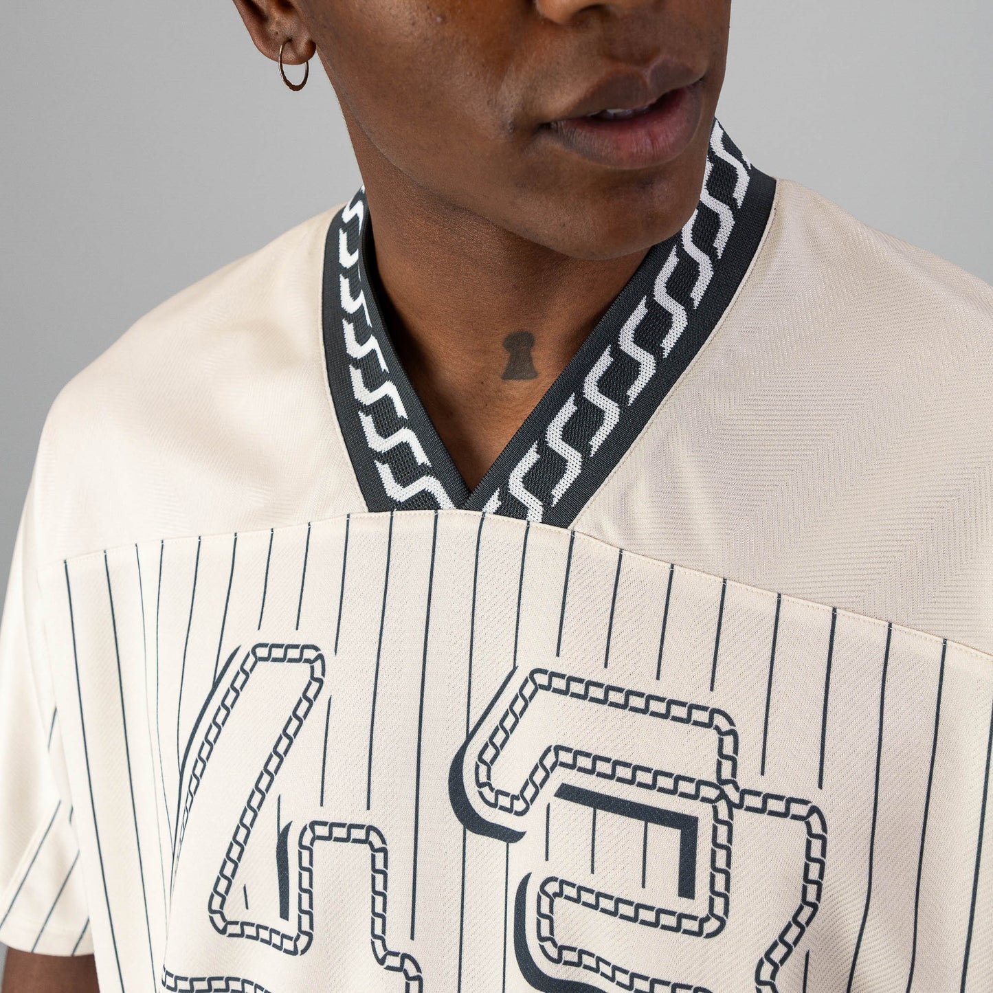 R3W1ND Football Jersey - Stone
