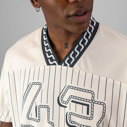 R3W1ND Football Jersey - Stone