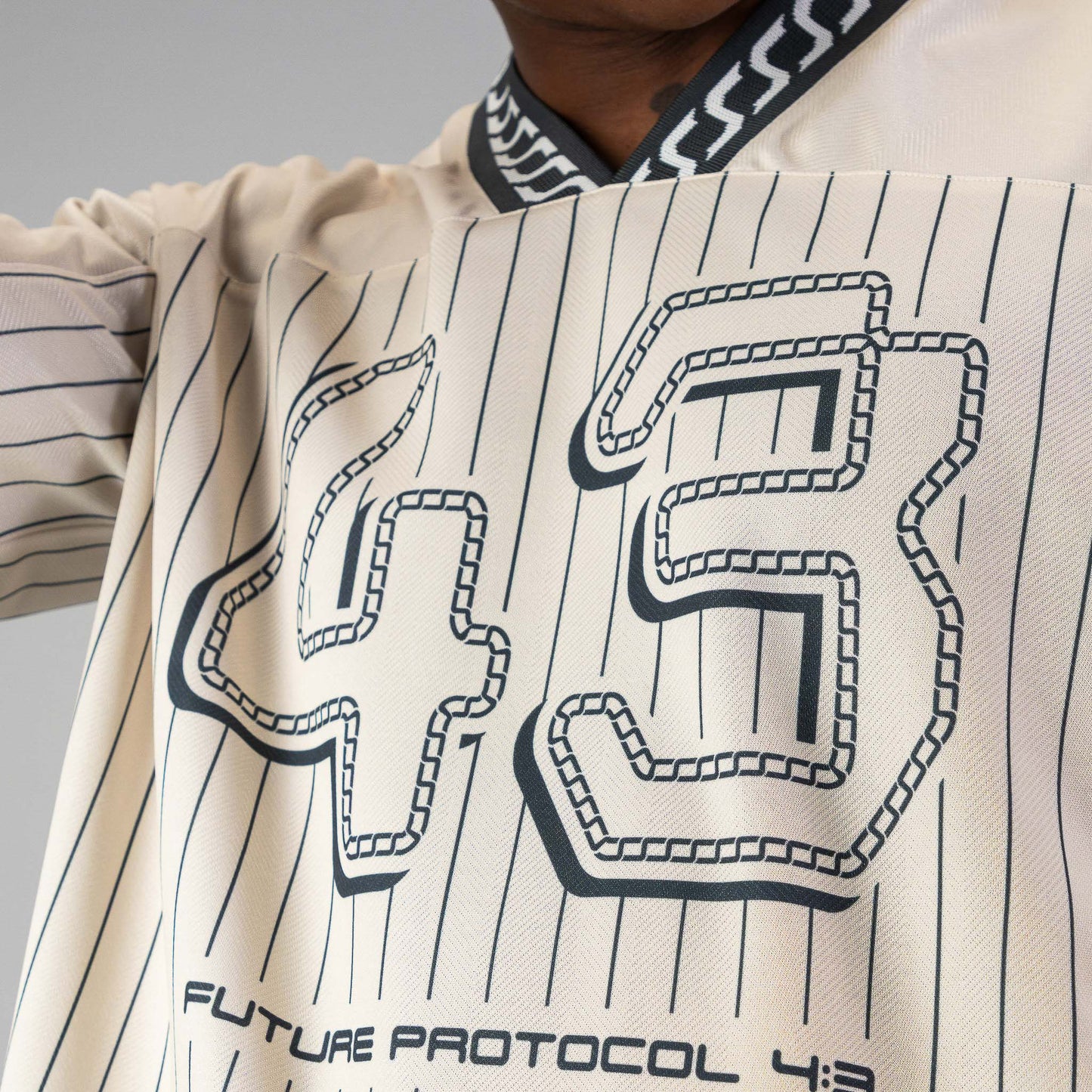 R3W1ND Football Jersey - Stone