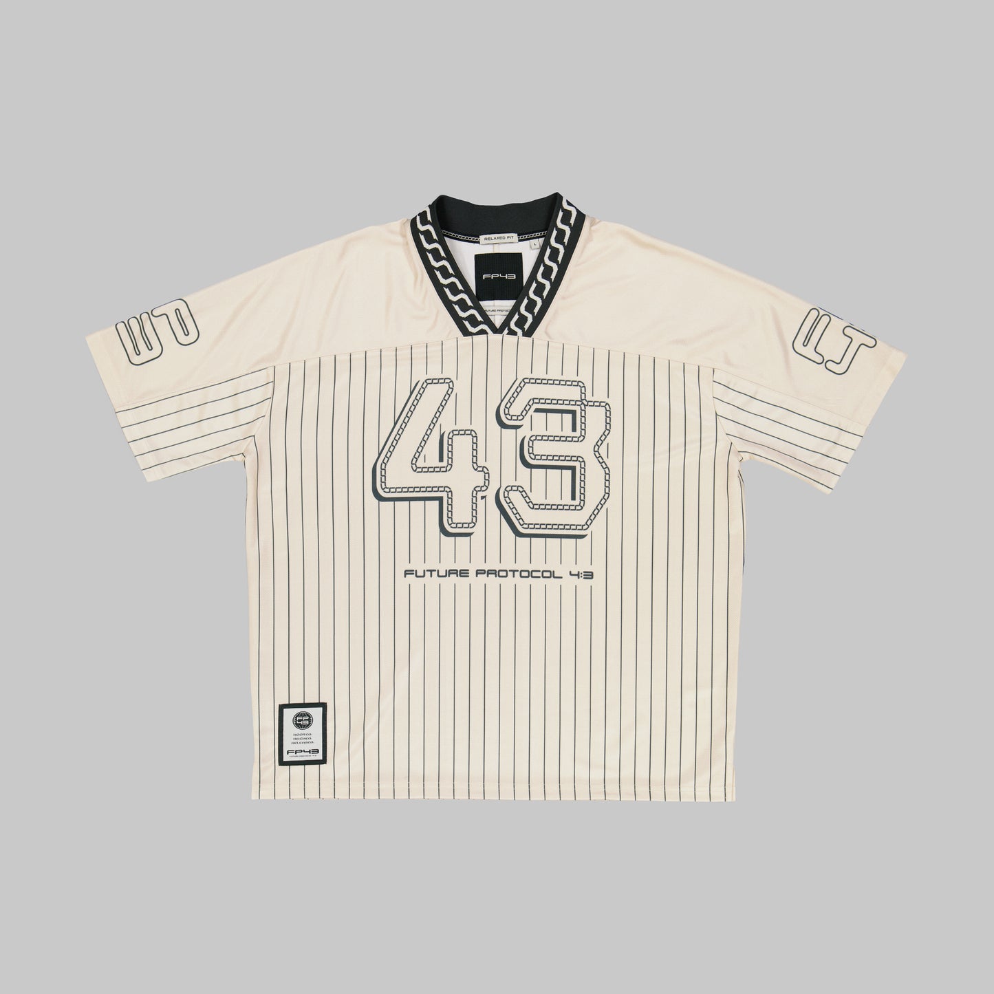 R3W1ND Football Jersey - Stone