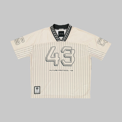 R3W1ND Football Jersey - Stone
