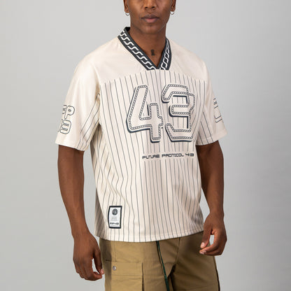 R3W1ND Football Jersey - Stone