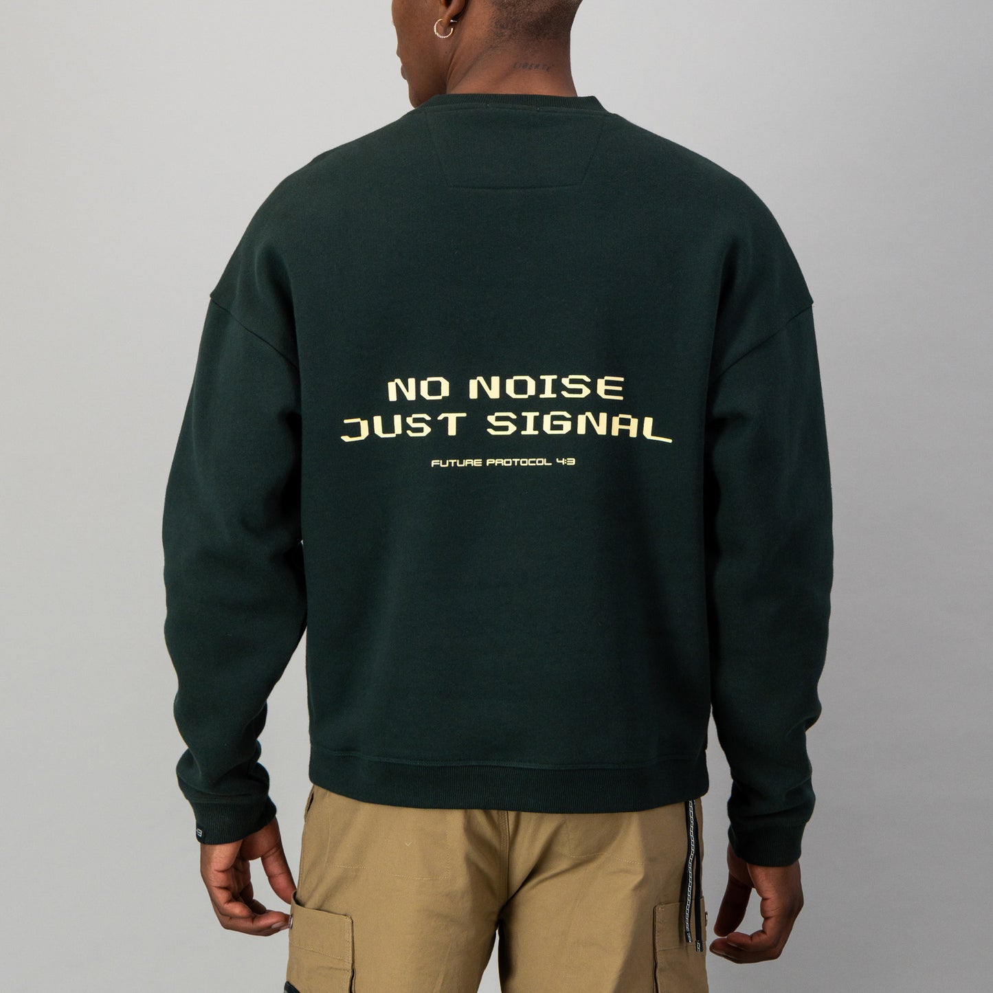 S1GN4L Sweat  - Dark Green