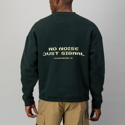 S1GN4L Sweat  - Dark Green