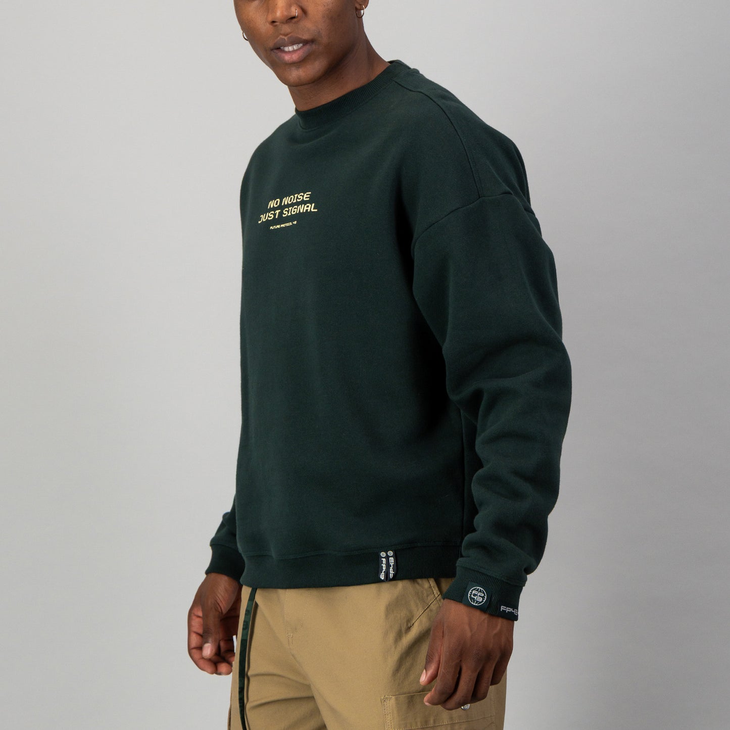 S1GN4L Sweat  - Dark Green