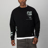 C4RTR1DG3 Sweat  - Black