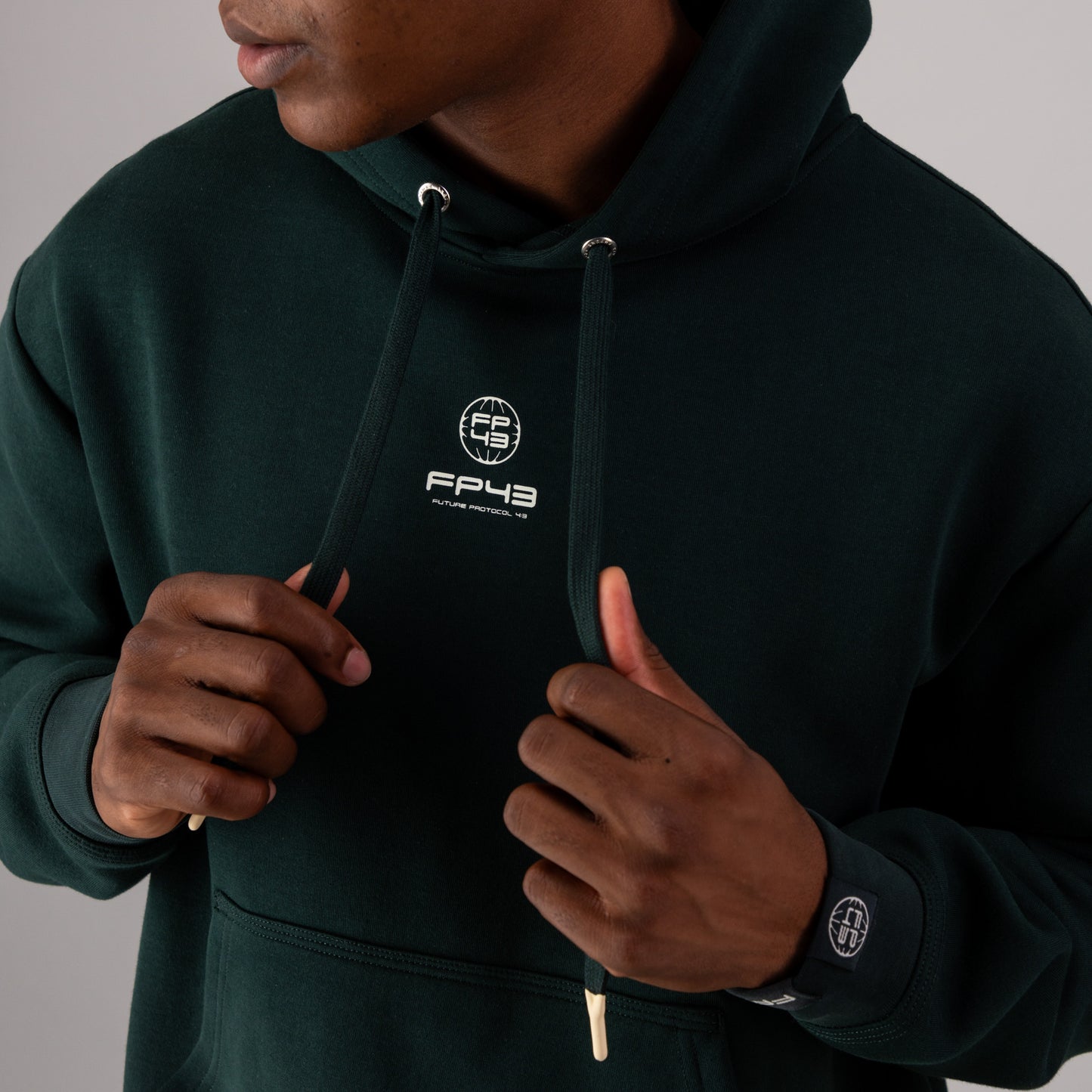 L1F3 Hoodie  - Dark Green