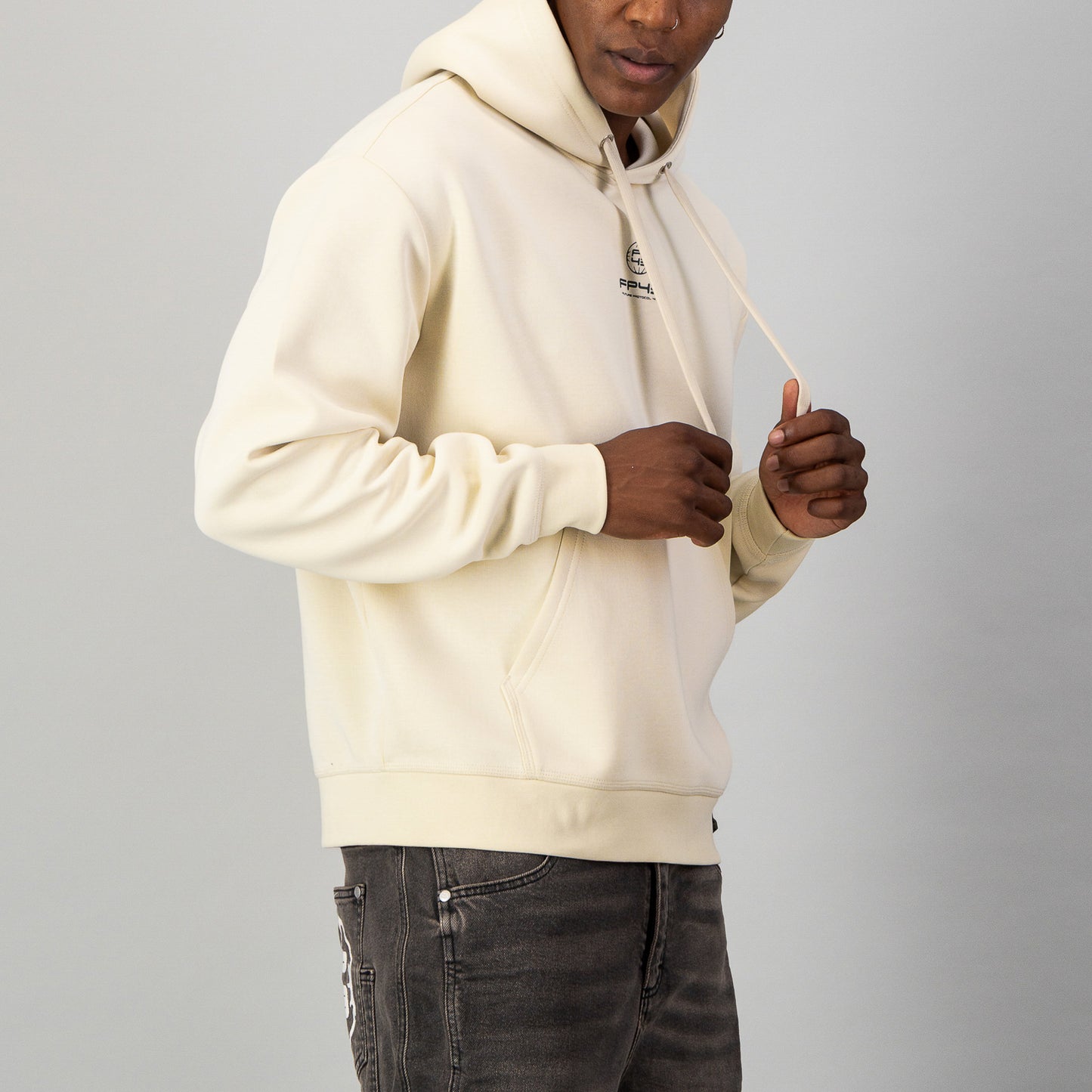 L1F3 Hoodie  - Stone