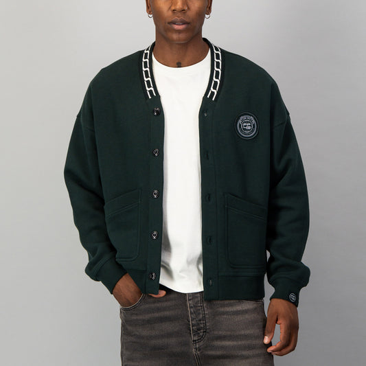P1NG Cardigan - Dark Green