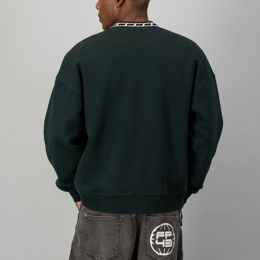 P1NG Cardigan - Dark Green