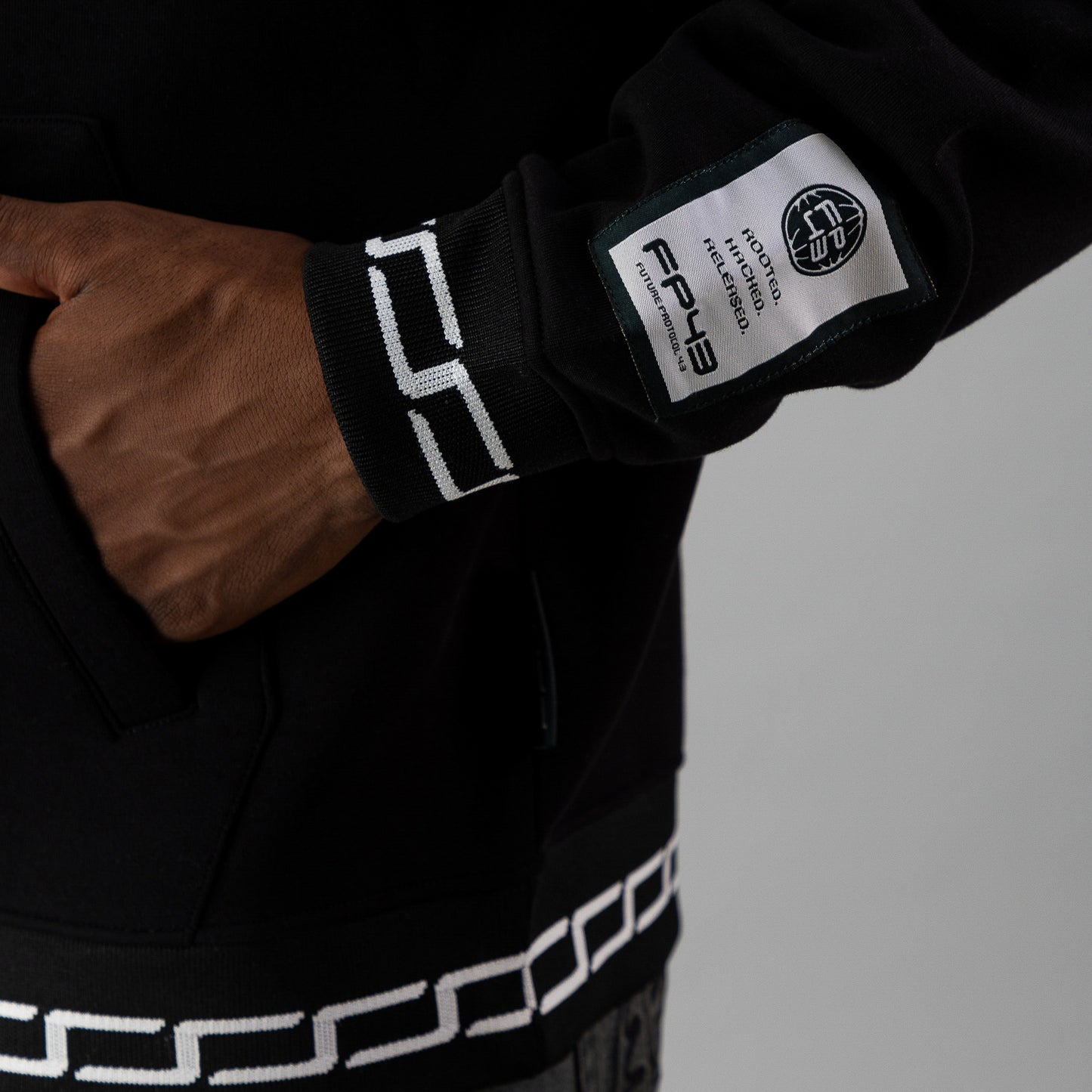 CH41N Hoodie  - Black