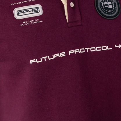 M1X3R Rugby Sweat  - Berry