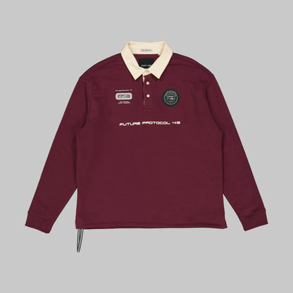 M1X3R Rugby Sweat  - Berry