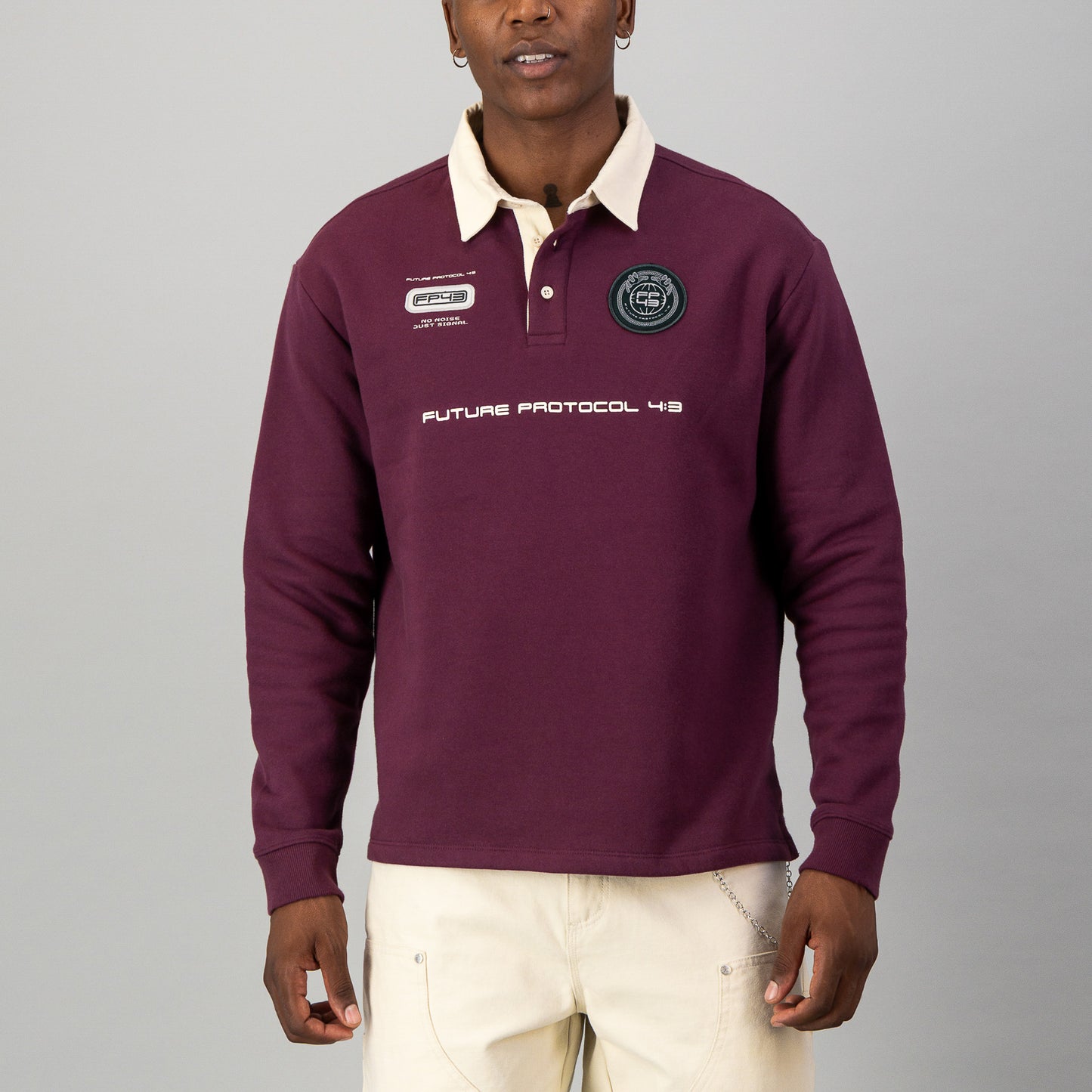 M1X3R Rugby Sweat  - Berry
