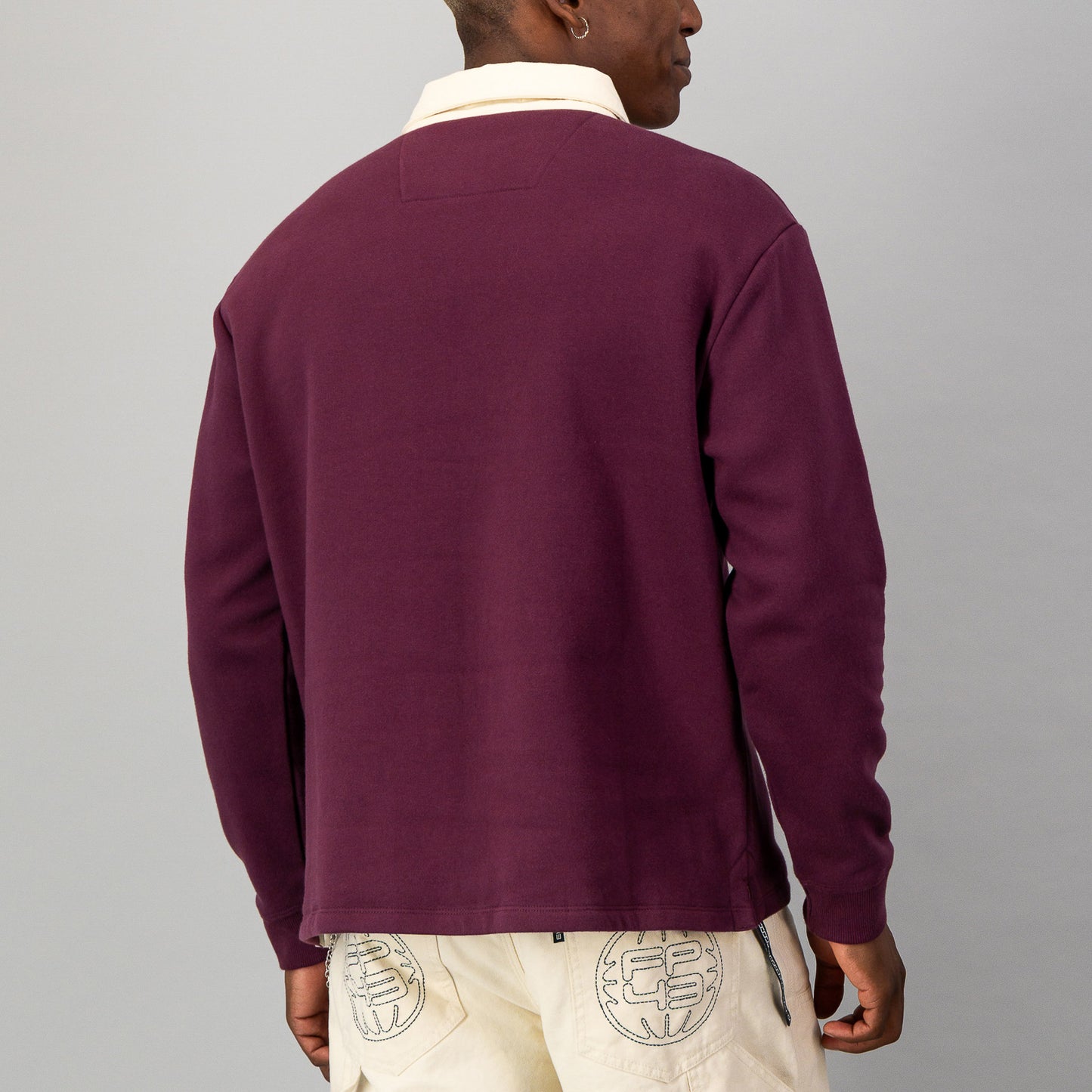 M1X3R Rugby Sweat  - Berry