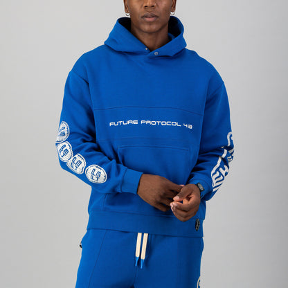 M0D3M Hoodie  - Blue