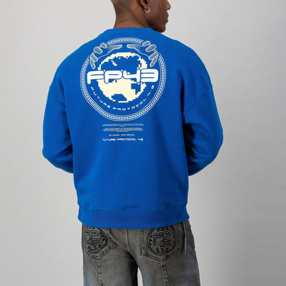 L04D1NG Sweat  - Blue