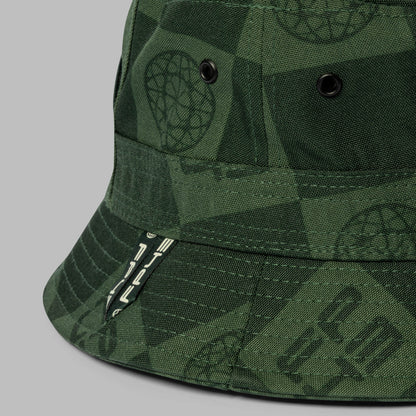CON50L3 Bucket Hat  - Dark Green