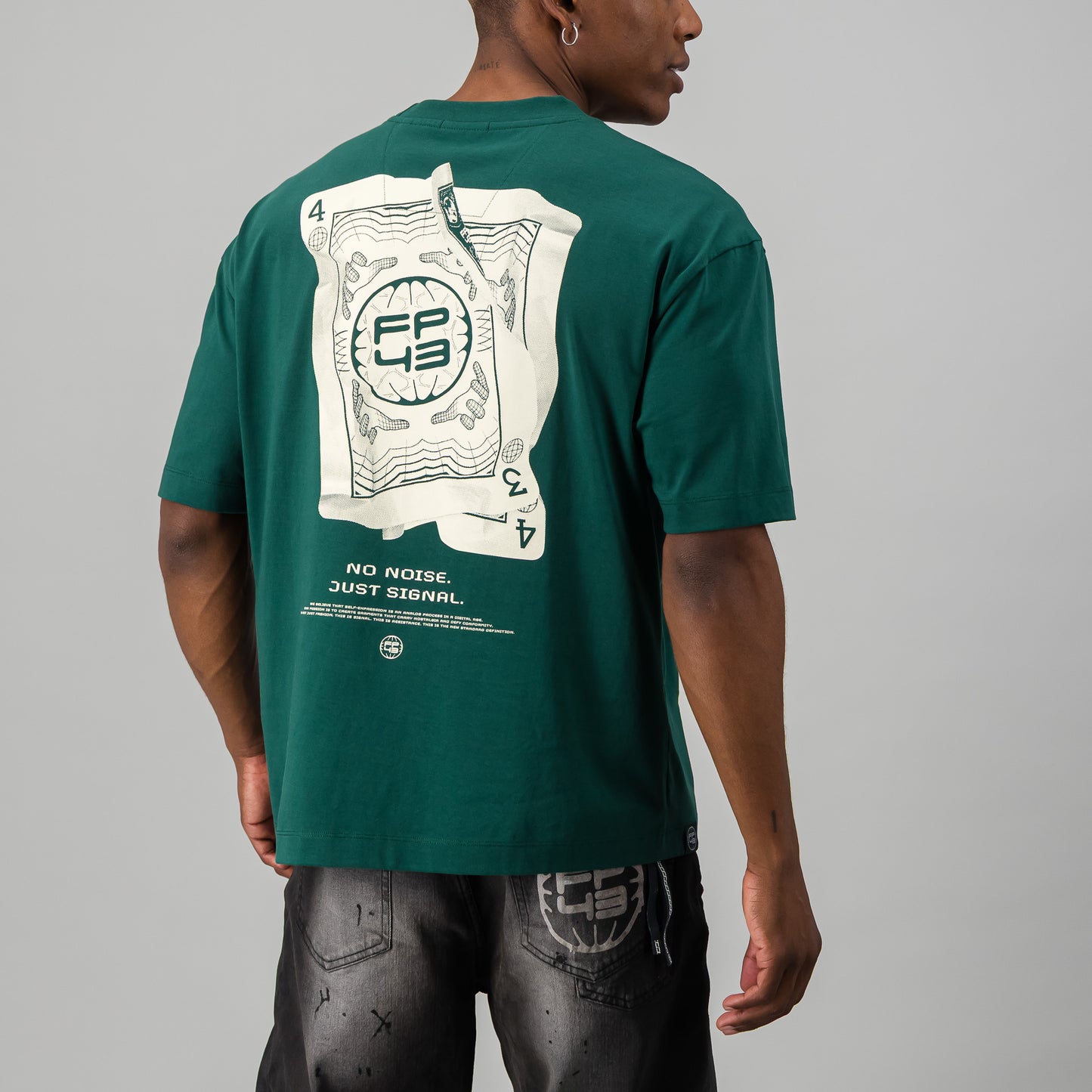 4LL1N Tee  - Dark Green