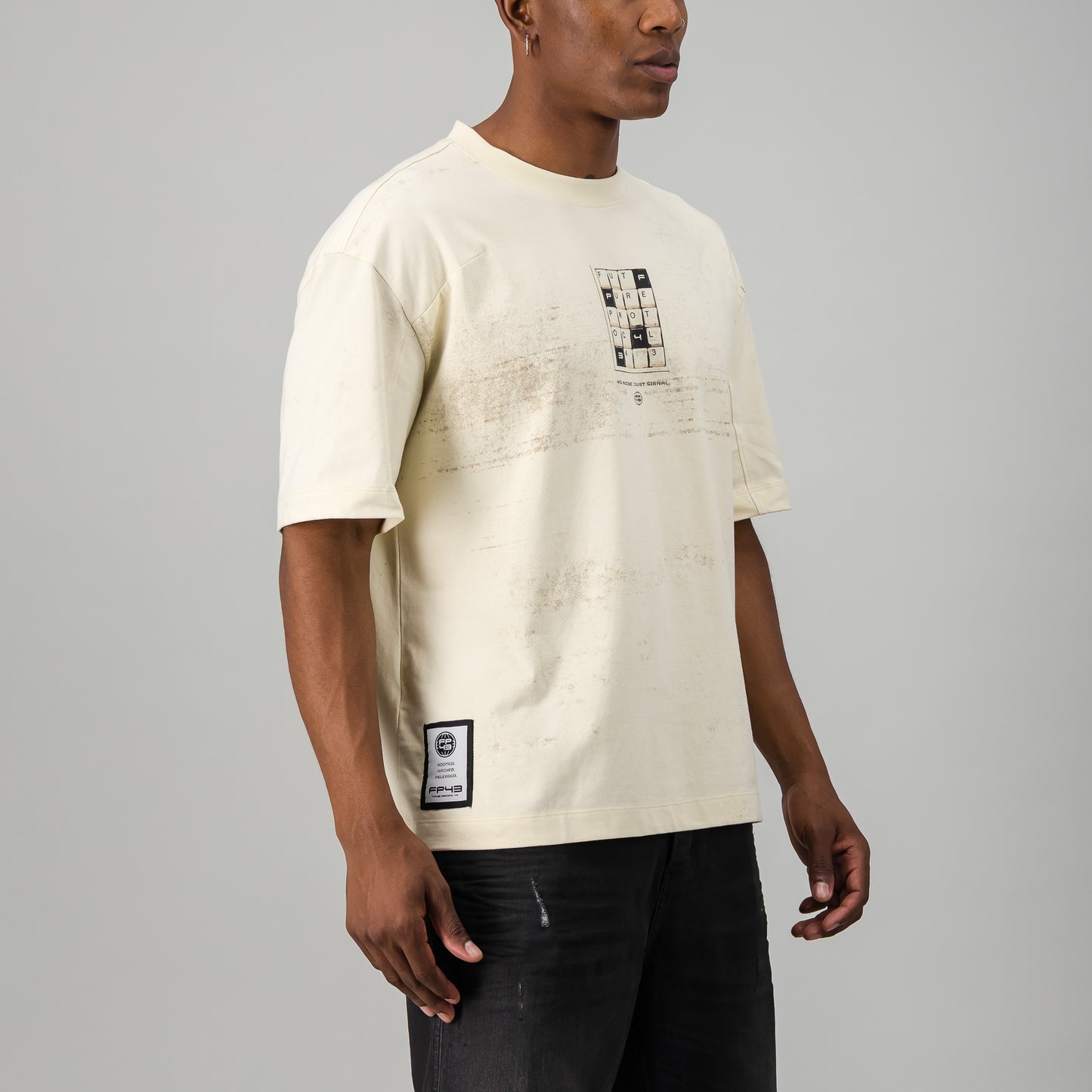 J4CKP0T Tee  - Stone