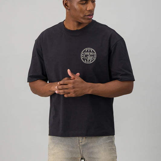 H0U53 Tee  - Charcoal