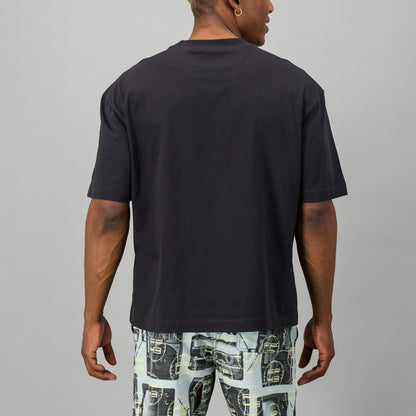 H0U53 Tee  - Charcoal