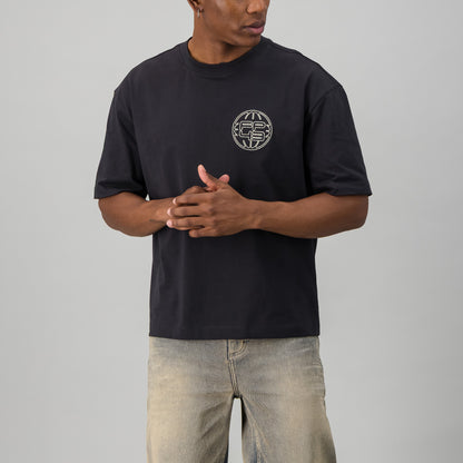 H0U53 Tee  - Charcoal