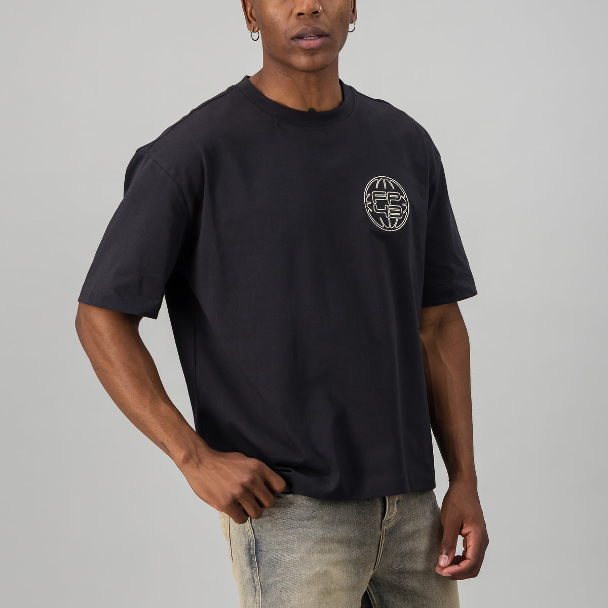 H0U53 Tee  - Charcoal