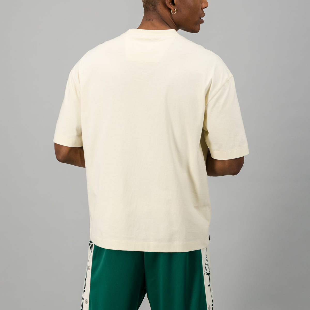 L0CKY43 Tee  - Stone