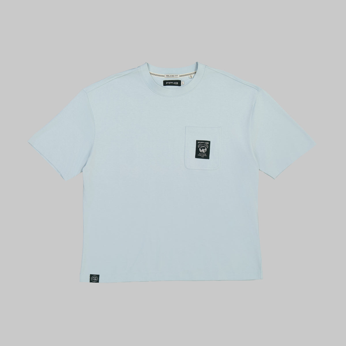 L0CKY43 Tee  - Light Blue