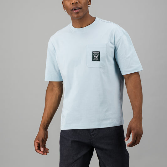 L0CKY43 Tee  - Light Blue