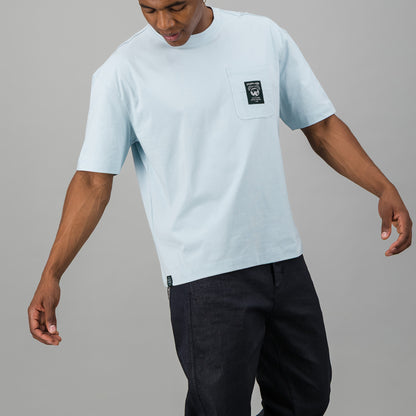 L0CKY43 Tee  - Light Blue