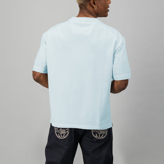 L0CKY43 Tee  - Light Blue
