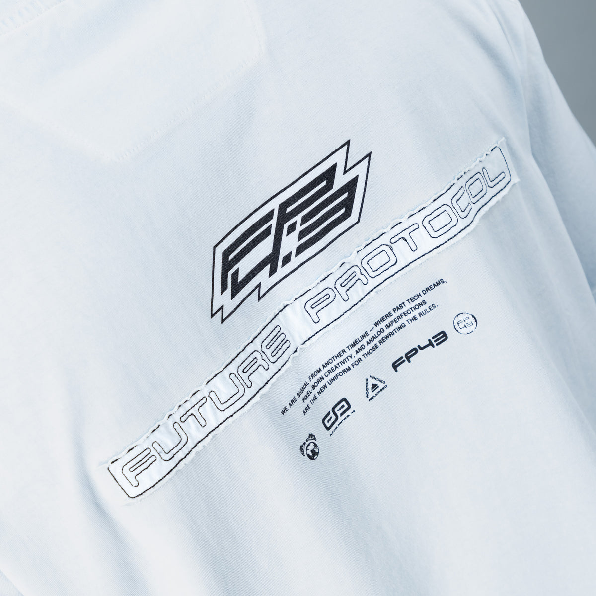 0V3RDR4FT Tee  - Light Blue