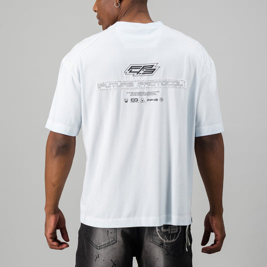 0V3RDR4FT Tee  - Light Blue