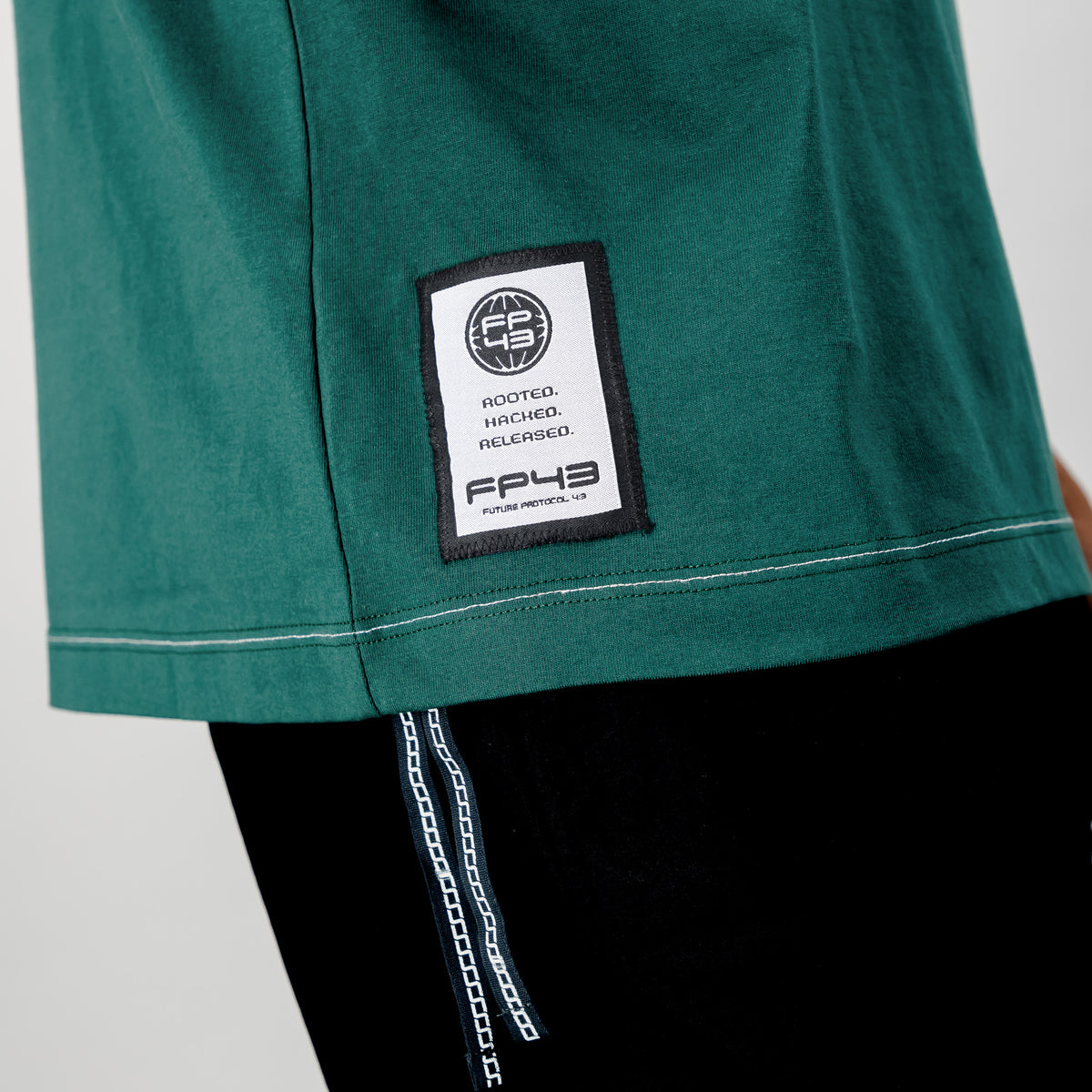 CRYPT1C Tee  - Dark Green